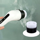 Cepillo de limpieza eléctrico giratorio con 9 cabezales para baño, cocina y coche